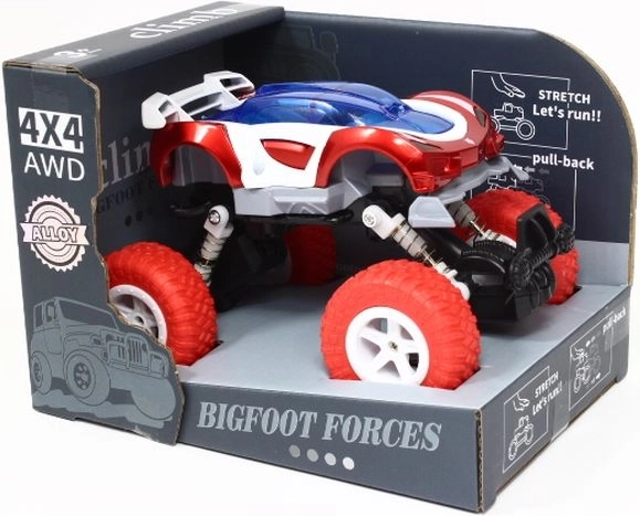 Petite voiture 4x4 en métal avec suspension