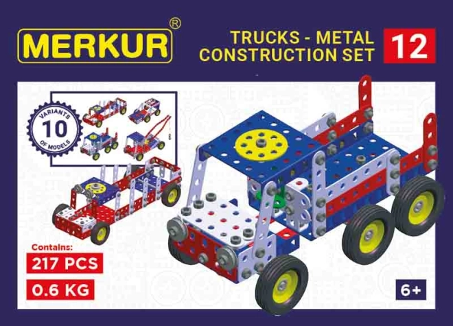 Merkur Tow Truck Construction Set
