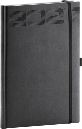 Notique weekagenda Aprint Top 2027 zwart 15 × 21 cm