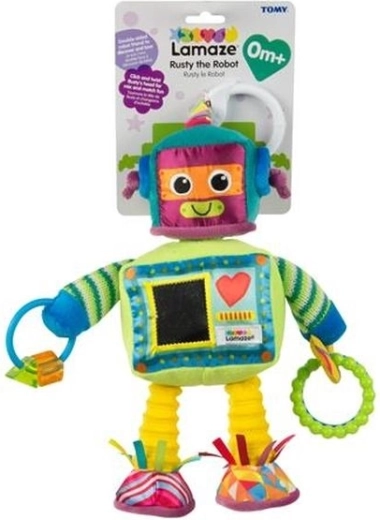 Tomy Lamaze robot en peluche suspendu Rusty