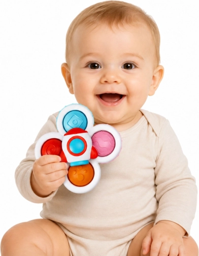 Strong suction cup for the bathtub, glass, and a high chair