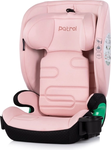 Chipolino Autositz Patrol i-Size ISOFIX powder pink 100–150 cm