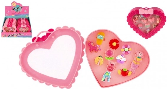 Set of Adjustable Plastic Rings - Various Designs