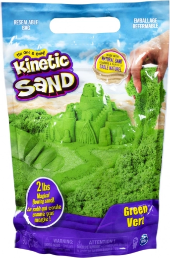 Kinetic Sand groene modelleerzand 0,9 kg