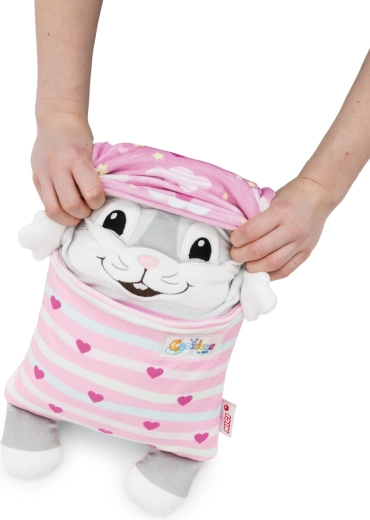 Reversible magic: day and night in one cuddle buddy