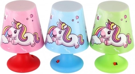 Mini kinderlampje met eenhoornmotief