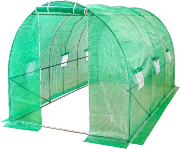 Garden Polytunnel Greenhouse 2.5 × 4 × 2 m