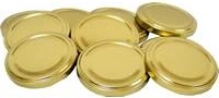 Gouden deksel voor potten 66 mm WIECZKA