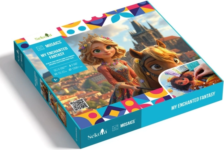 Sekoia mozaïek creatieve set prinsessen