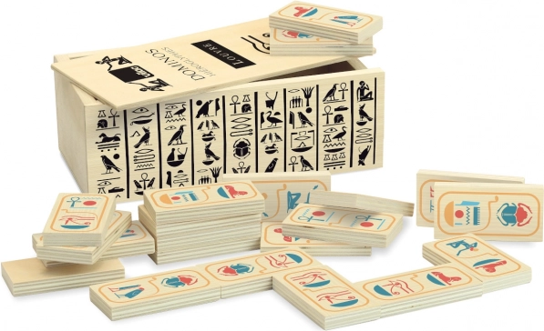 Domino Vilac avec hiéroglyphes