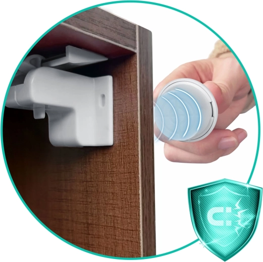 Fermeture de placards discrète et sécurisée