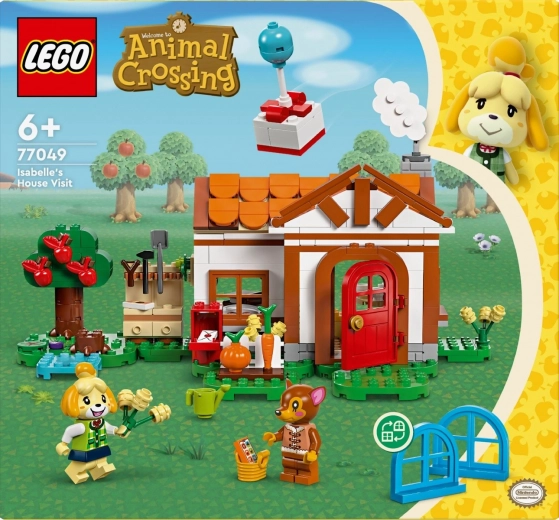 Lego Animal Crossing Isabelle’s Visit building set for kids