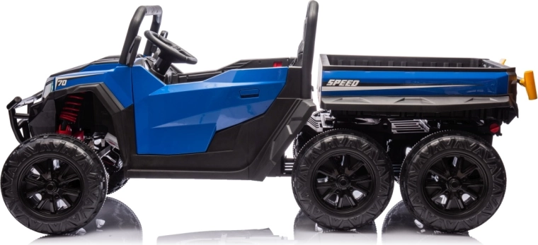 Benne de travail avec basculement électrique