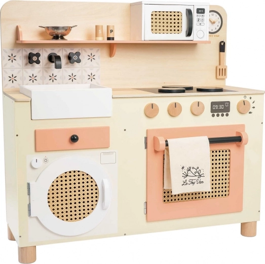 Le Toy Van grande cuisine en bois style rétro