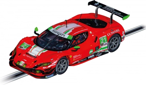 CARRERA Digital 124 Slot Car Ferrari 296 GT3 AF Corse No. 21