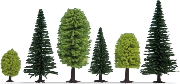 Noch forêt mixte – set de 10 arbres