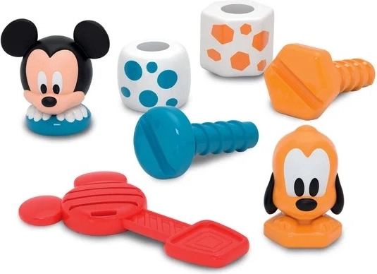 Mickey and Pluto as building buddies