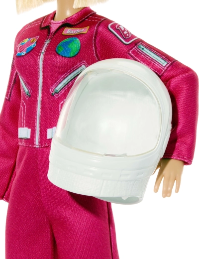 Removable white helmet for space missions