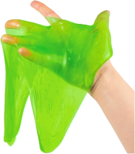 Elastic slime for squishing, shaping, and stretching