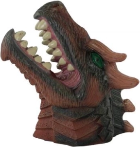 Marionnette à main dinosaure en caoutchouc