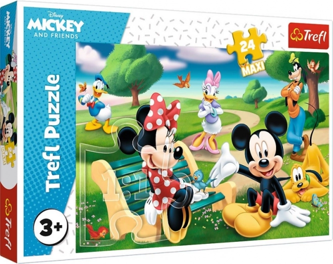 Puzzle 24 Maxi – MICKEY MOUSE et ses amis – TREFL