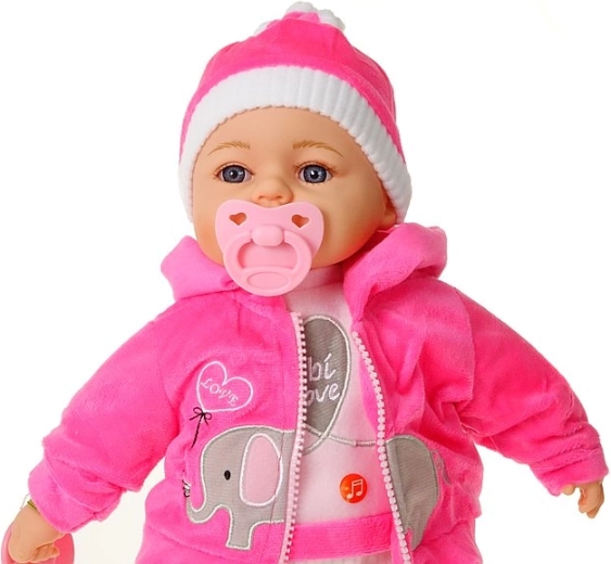 Pacifier and cute outfit included