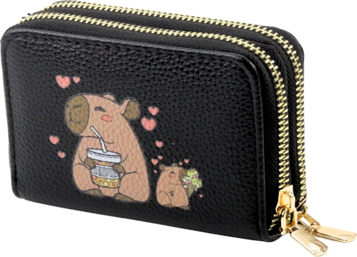 Two separate zip compartments