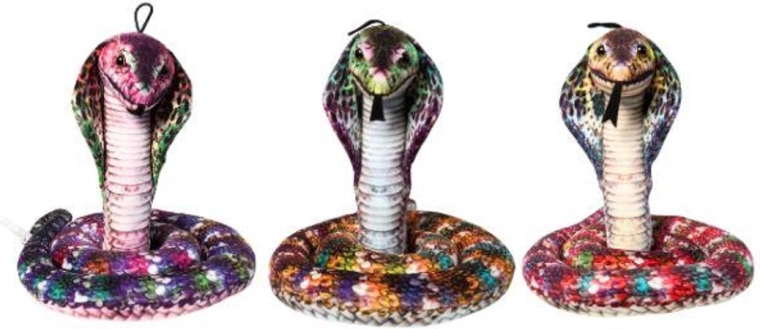 Plush Cobra – soft snake for kids
