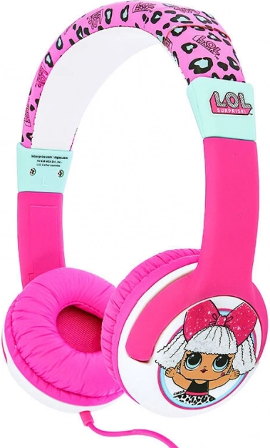 Wired Kids Headphones OTL L.O.L. Surprise! My Diva pink
