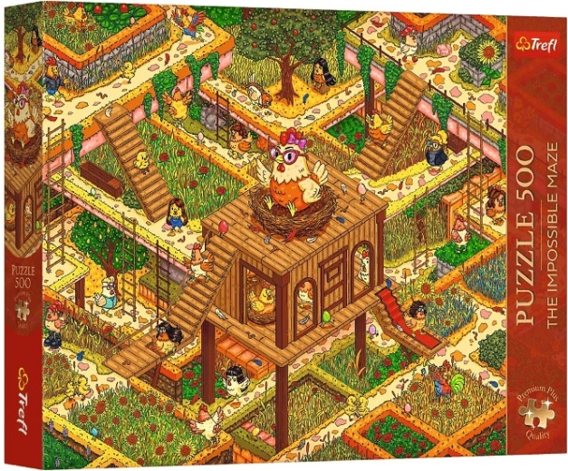 Premium Plus Puzzle 500 Pieces – Funny Chicks
