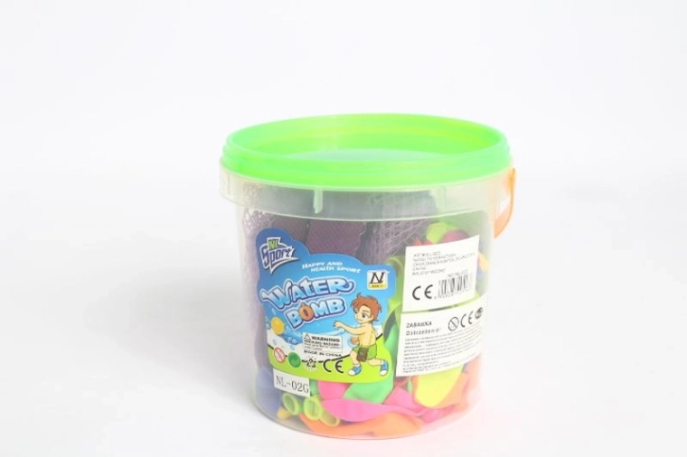 Ballons d’eau en seau – 12 pcs
