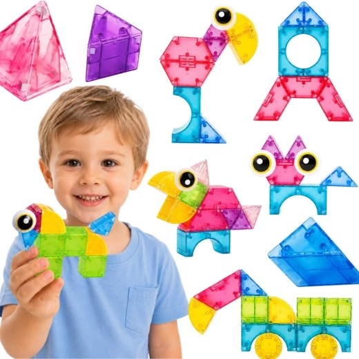 Woopie magnetische bouwset M Block 21 stuks