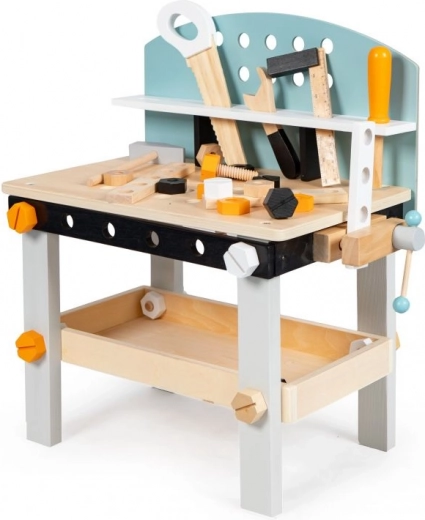 Station de travail pour enfants en bois ECOTOYS