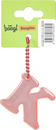 Easy to attach to a backpack or keys