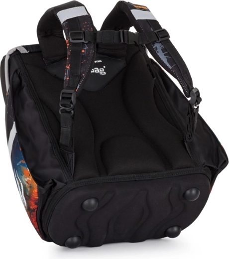 Ergonomic backpack with a lightweight construction