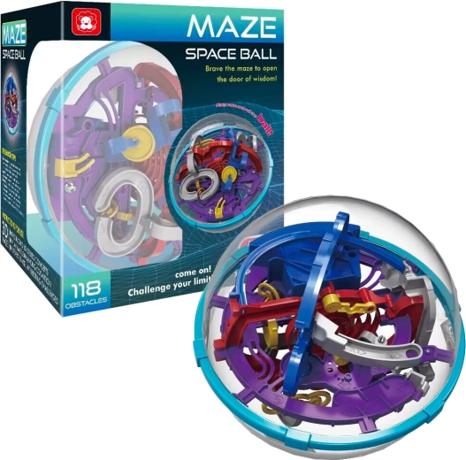 3D Maze Space – 118 Levels