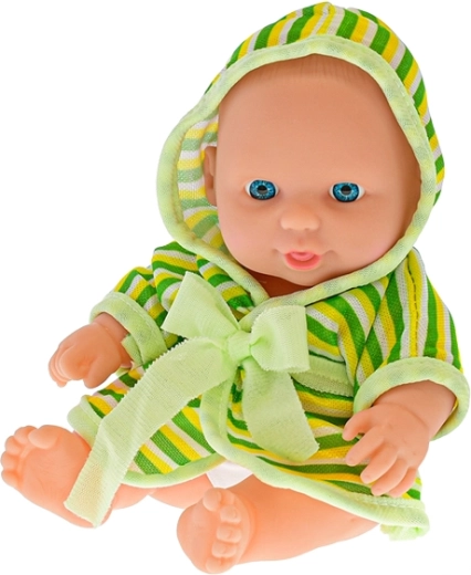 Soft hooded bathrobe for dress-up fun