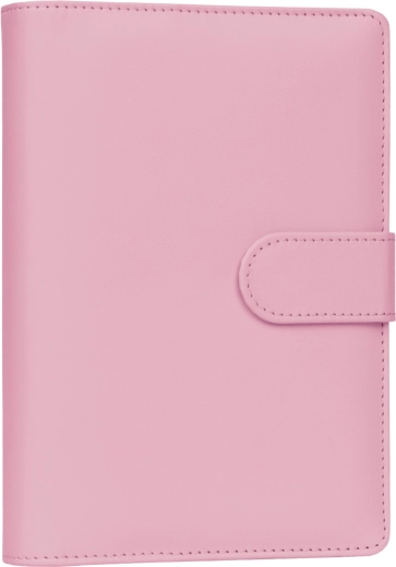 Notique wekelijkse ringbandagenda 2027, hervulbaar – blush pink, 12,5 × 19 cm