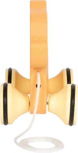 Stille, rubberen wieltjes voor soepel rijden