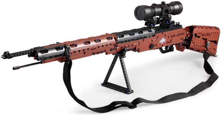 Projectielschoten en stevige constructie