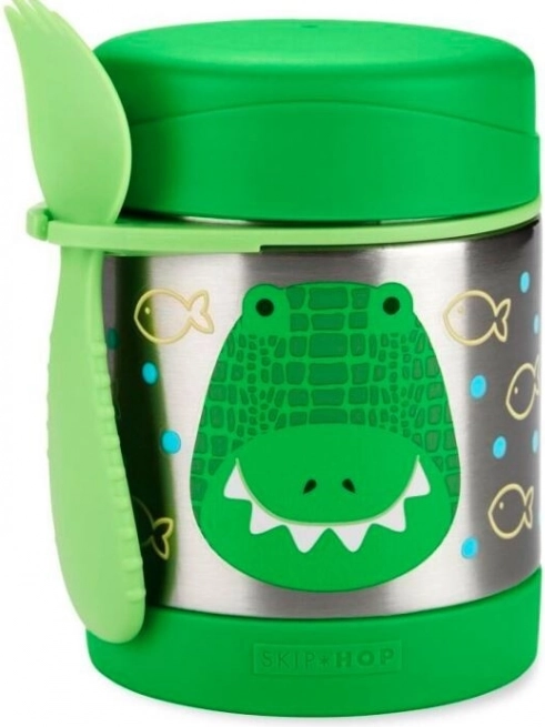 Etensthermos Crocodile Zoo