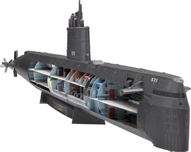 Metalen 3D-puzzel METAL EARTH Premium – onderzeeër USS NAUTILUS