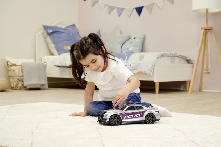 Plezier voor kleine politieagenten