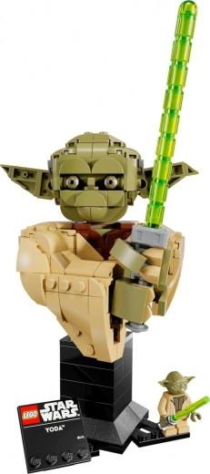 Authentic display model of Yoda