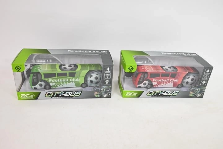 RC bus for football fans
