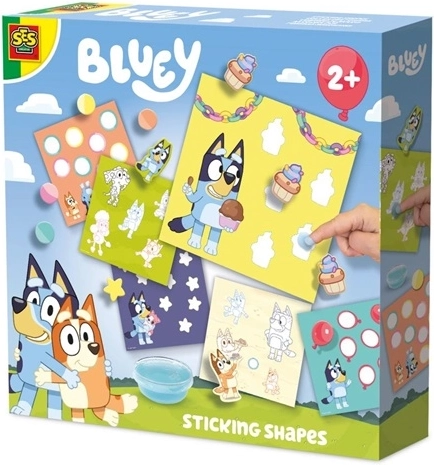 SES Bluey formes à coller