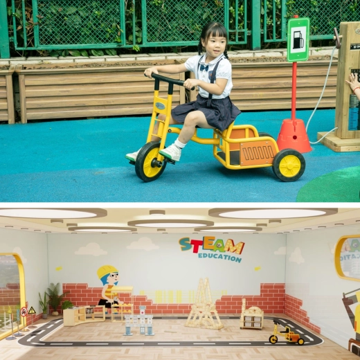 Stabiele, brede wielen en comfortabel sturen