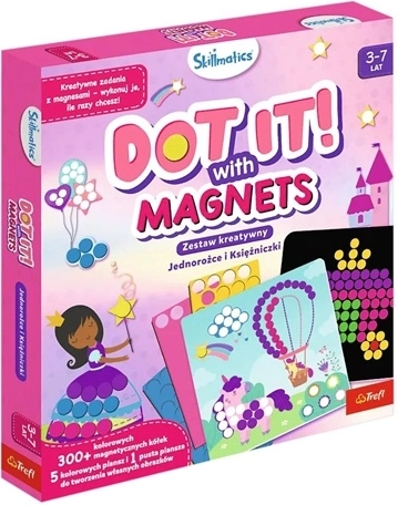 Trefl Skillmatics Dot It! with Unicorn and Princess Magnets