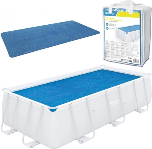 Zonnescherm voor zwembad BESTWAY voor rechthoekige zwembaden 3,80 × 1,80 m