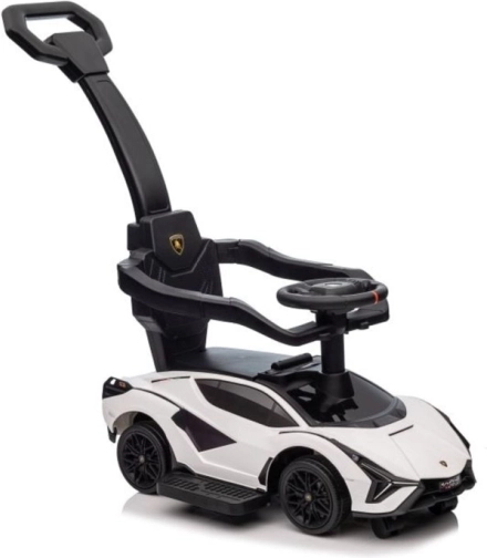 Lauflernrad mit Schiebestange Lamborghini QLS-996T – Weiß